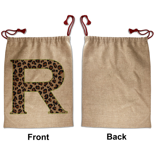 Granite Leopard Santa Bag - Approval - Front