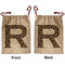 Granite Leopard Santa Sack - Front & Back (Personalized)