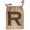 Granite Leopard Santa Sack - Front (Personalized)