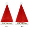 Granite Leopard Santa Hats - Front and Back (Double Sided Print) APPROVAL