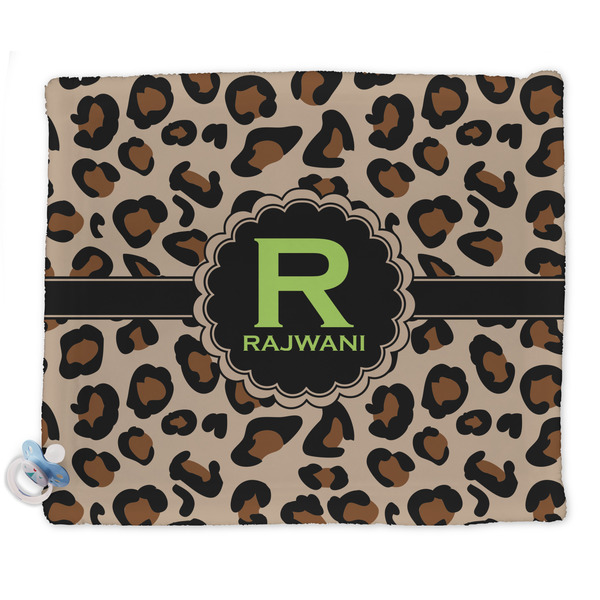Custom Granite Leopard Security Blanket - Single Sided (Personalized)