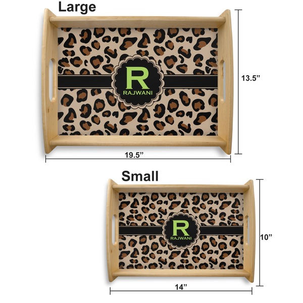 Granite Leopard Serving Tray Wood Sizes