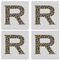 Granite Leopard Set of 4 Sandstone Coasters - See All 4 View