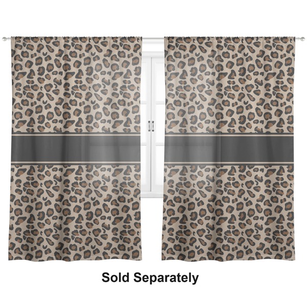 Granite Leopard Sheer Curtains