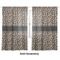 Granite Leopard Sheer Curtains