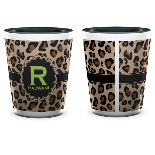 Granite Leopard Shot Glass - Two Tone - APPROVAL
