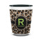 Granite Leopard Ceramic Shot Glass - 1.5 oz - Two Tone - Single (Personalized)