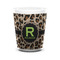 Granite Leopard Ceramic Shot Glass - 1.5 oz - White - Set of 4 (Personalized)