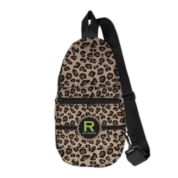 Custom Granite Leopard Sling Bag (Personalized)