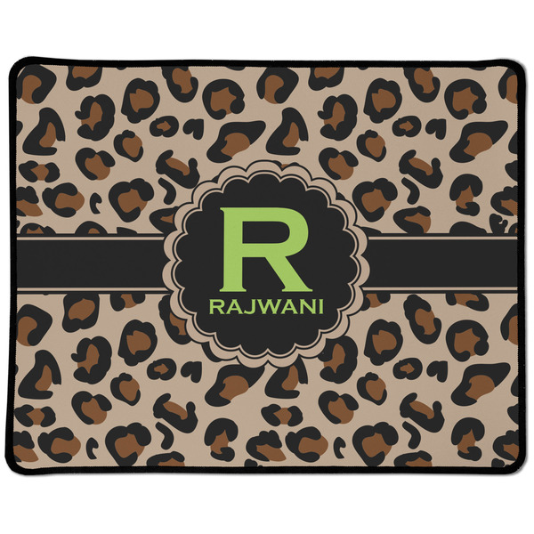 Custom Granite Leopard Large Gaming Mouse Pad - 12.5" x 10" (Personalized)