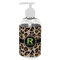 Granite Leopard Plastic Soap / Lotion Dispenser (8 oz - Small - White) (Personalized)