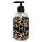 Granite Leopard Plastic Soap / Lotion Dispenser (8 oz - Small - Black) (Personalized)