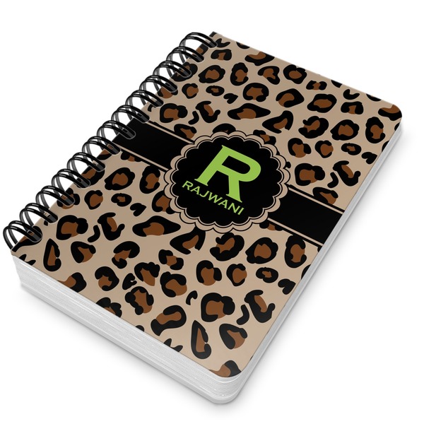 Granite Leopard Spiral Journal 5 x 7 - Main