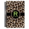 Granite Leopard Spiral Journal Large - Front View