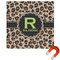 Granite Leopard Square Car Magnet - 10" (Personalized)