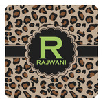 Granite Leopard Square Decal - Large (Personalized)