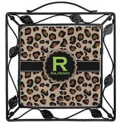 Granite Leopard Square Trivet (Personalized)