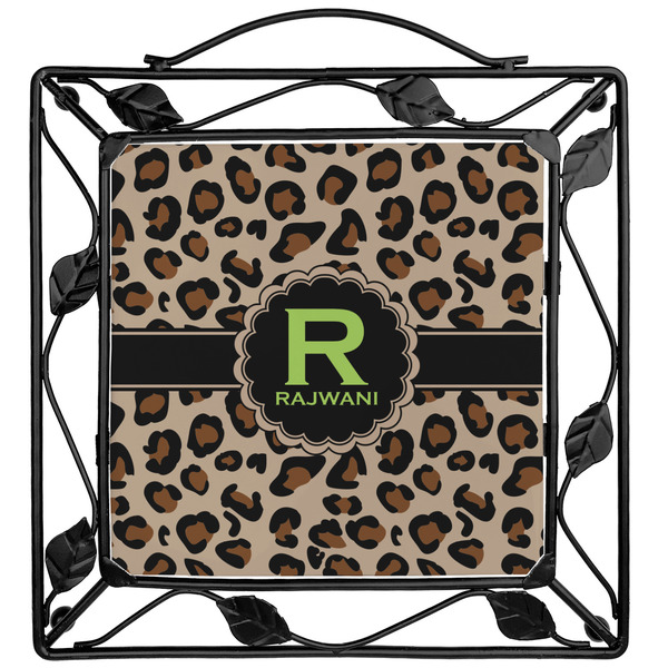 Custom Granite Leopard Square Trivet (Personalized)