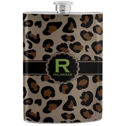 Granite Leopard Stainless Steel Flask (Personalized)