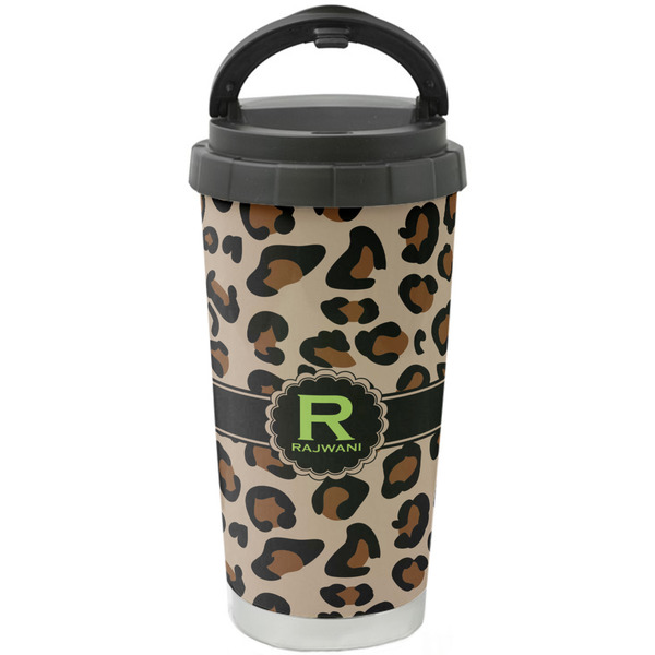 Custom Granite Leopard Stainless Steel Coffee Tumbler (Personalized)