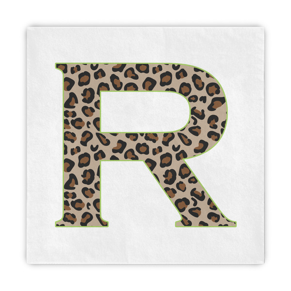 Custom Granite Leopard Standard Decorative Napkins (Personalized)