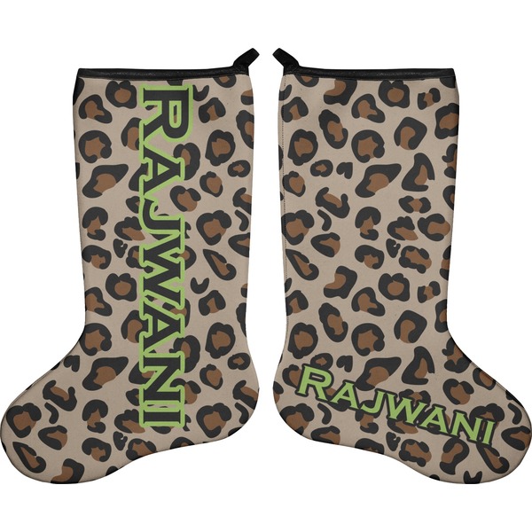 Granite Leopard Stocking - Double-Sided - Approval