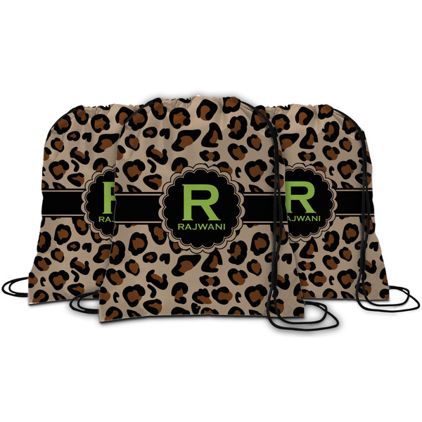 Granite Leopard String Backpack - MAIN