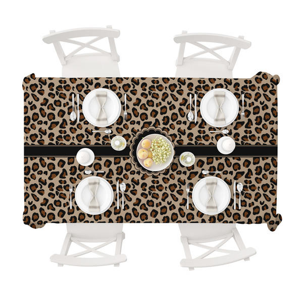 Granite Leopard Tablecloths (58"x102") - TOP VIEW