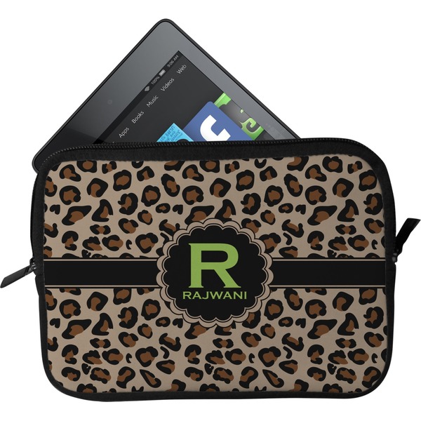 Custom Granite Leopard Tablet Case / Sleeve - Small (Personalized)