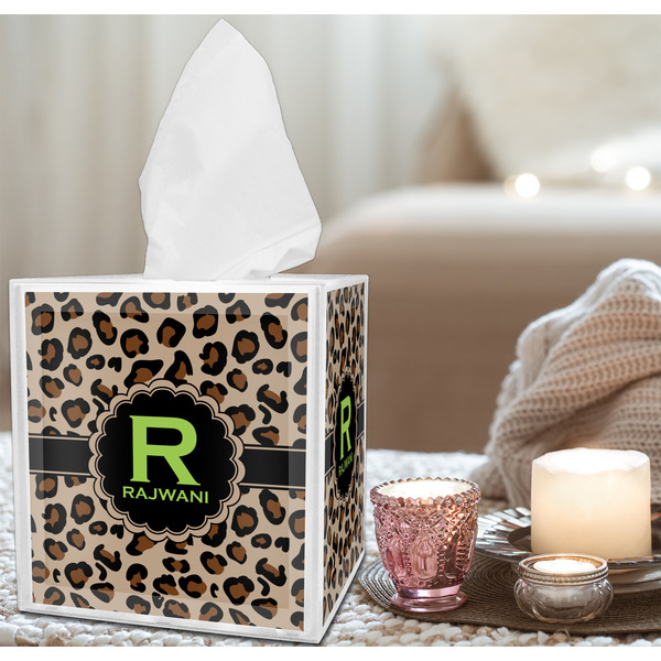 Granite Leopard Tissue Box - LIFESTYLE
