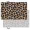 Granite Leopard Tissue Paper - Heavyweight - Small - Front & Back
