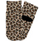 Granite Leopard Toddler Ankle Socks