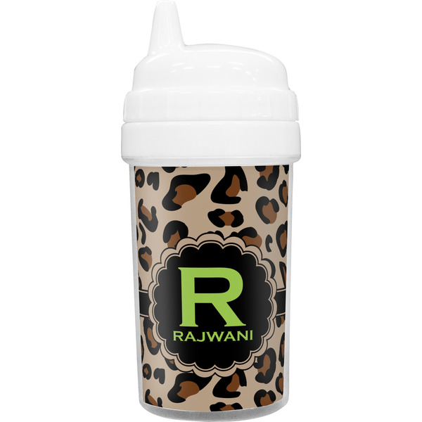 Custom Granite Leopard Sippy Cup (Personalized)