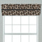 Granite Leopard Valance - Closeup on window