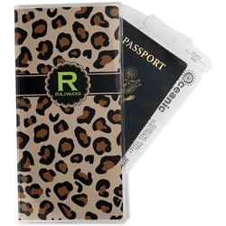 Granite Leopard Travel Document Holder