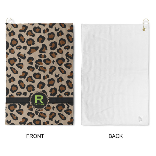 Granite Leopard Waffle Weave Golf Towel - Approval