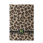 Granite Leopard Waffle Weave Golf Towel (Personalized)
