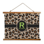 Granite Leopard Wall Hanging Tapestry - Wide (Personalized)