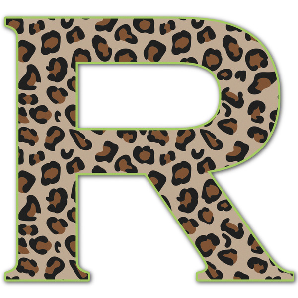 Custom Granite Leopard Letter Decal - Small (Personalized)