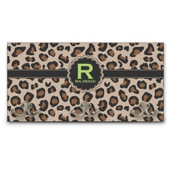 Granite Leopard Wall Mounted Coat Rack (Personalized)