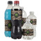 Granite Leopard Water Bottle Label - Multiple Bottle Sizes