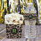 Granite Leopard Water Bottle Label - w/ Favor Box