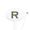 Granite Leopard Oval Plastic Stir Sticks (Personalized)