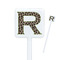 Granite Leopard Square Plastic Stir Sticks (Personalized)