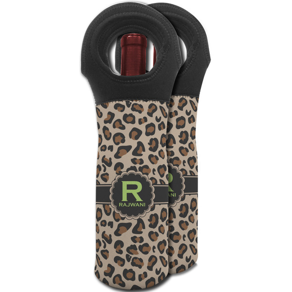 Granite Leopard Wine Tote Bag - MAIN