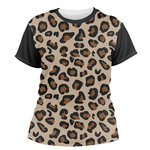 Granite Leopard Women's Crew T-Shirt - 2X Large