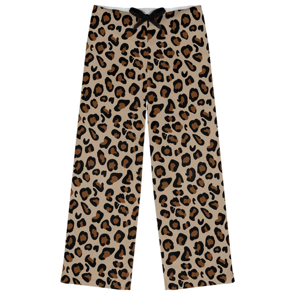 Custom Granite Leopard Womens Pajama Pants - S