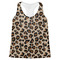 Granite Leopard Womens Racerback Tank Top - X Small