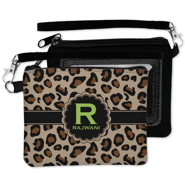 Granite Leopard Wristlet ID Cases - MAIN