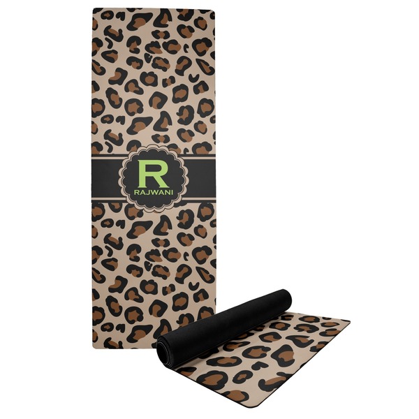 Custom Granite Leopard Yoga Mat (Personalized)